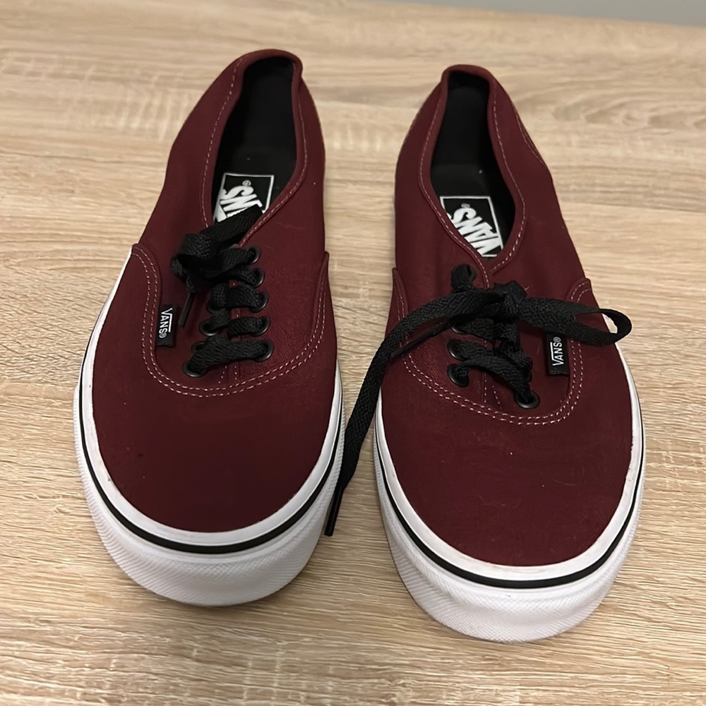 Burgundy Old Skool Vans